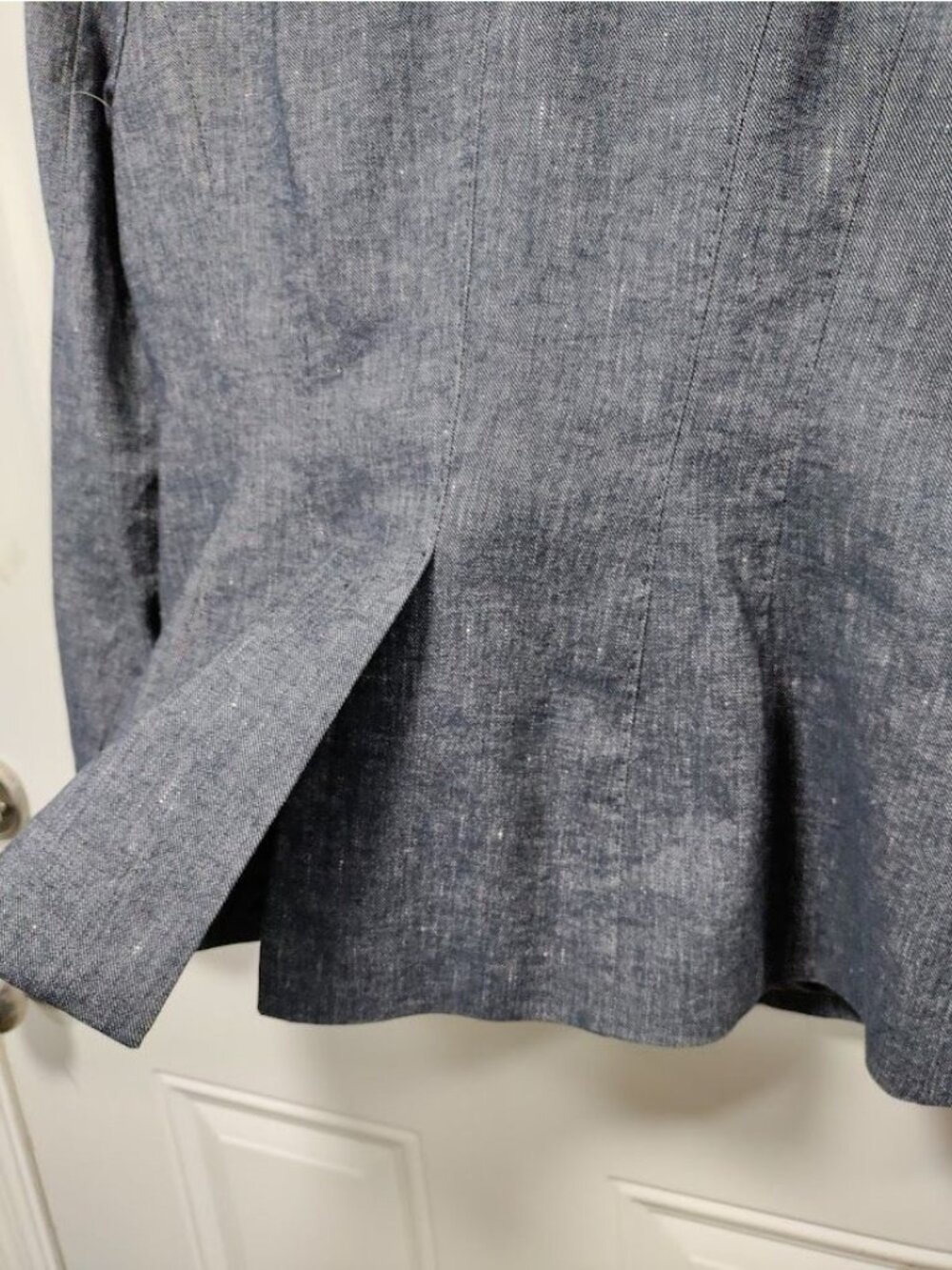 NWT Dondup Lissa Cotton and Linen Single Breasted Blazer S - Picture 14 of 16